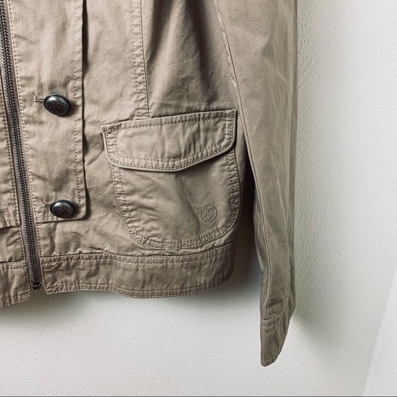 Esprit Jacket.  Tan.  Sz  8. - Picture 5 of 16